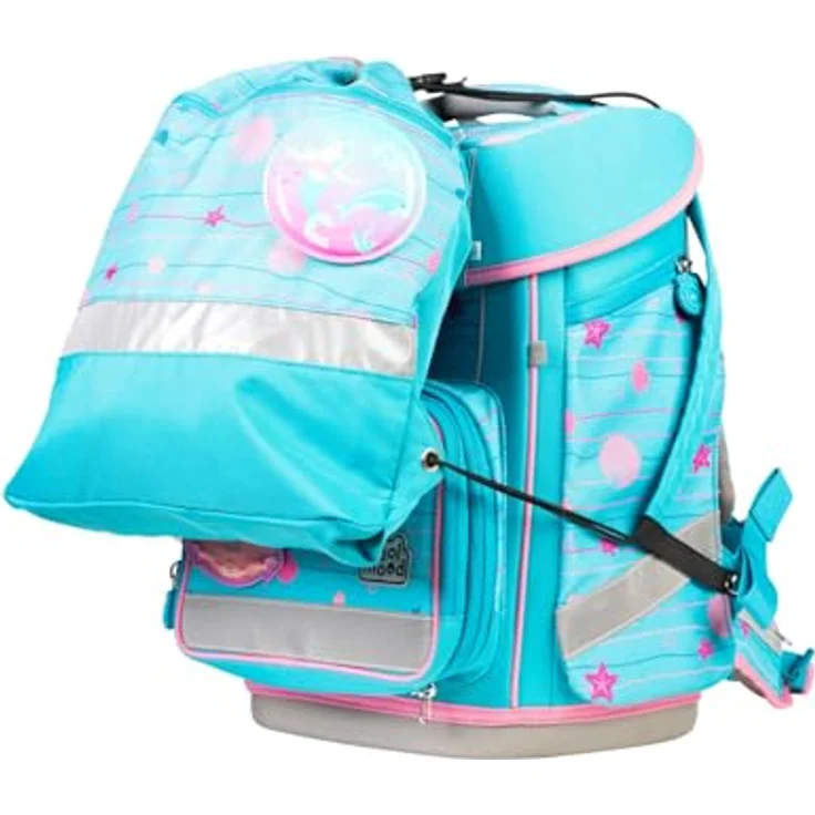 SCHOOL-MOOD® Schulranzen Champion Maxx Pro, Schulranzen in Lilly mit großem Stauraum – Bild 8
