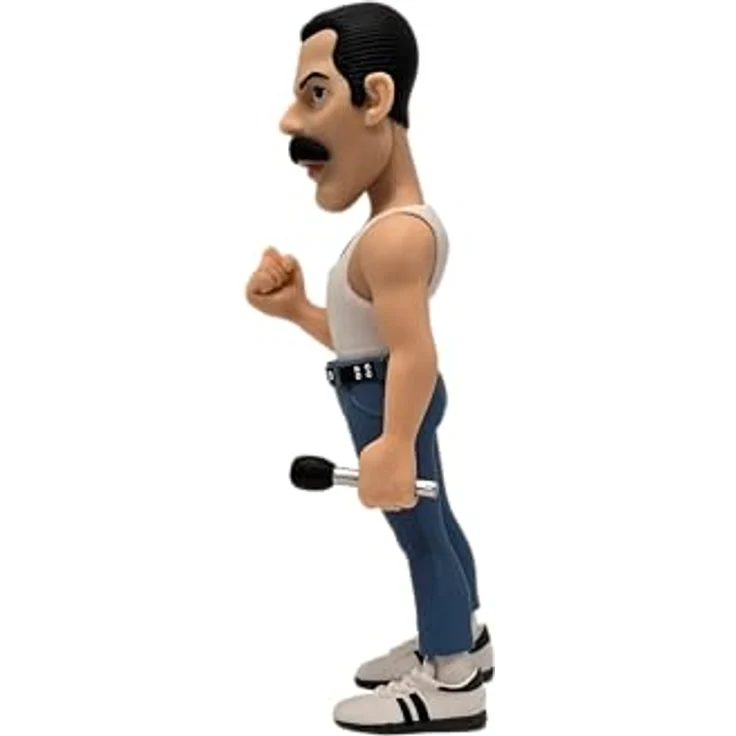 MINIX - Music #105 - Freddie Mercury - Sammelfigur 12 cm - Offiziell lizenzierte PVC Figur -  in einer Ausstellungsbox - 12 cm groß – Bild 3