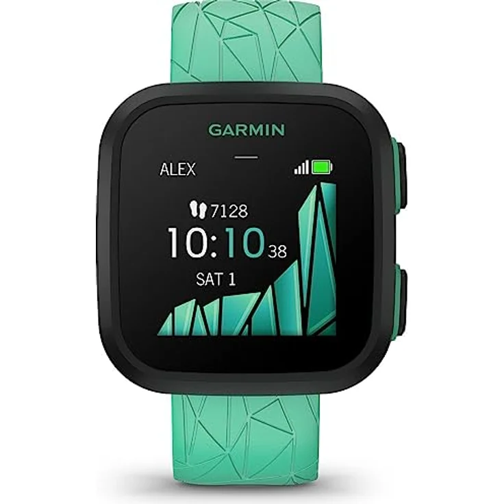 Garmin Bounce Grün/ Schwarz Smartwatch – Bild 8