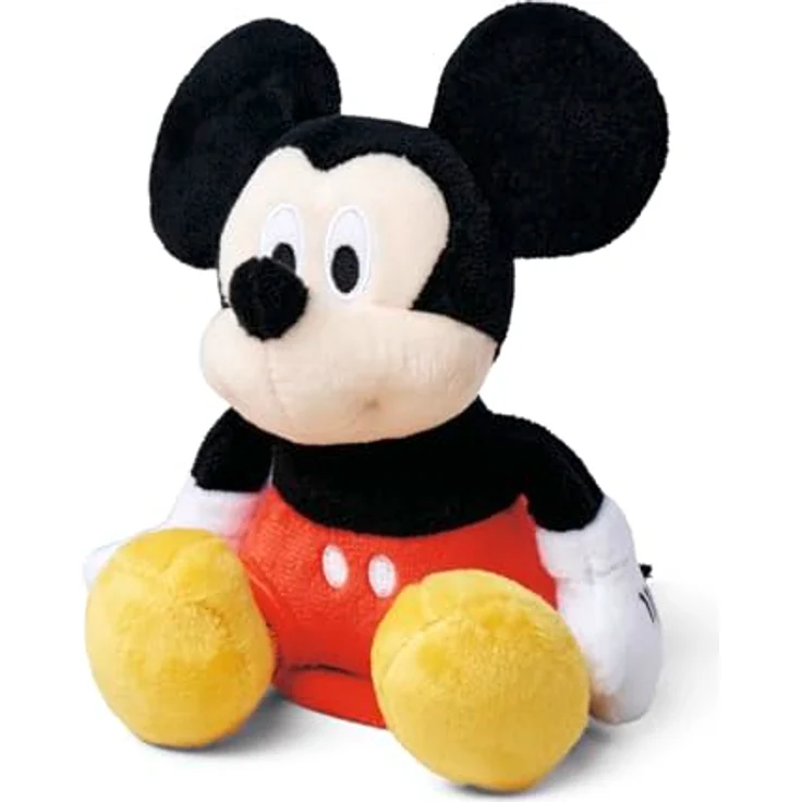 Simba 6315870460, Disney Micky Maus Schulter-Kuscheltier (12 cm), magnetische Plüschfigur für Fans & Kinder ab 0 Jahren – Bild 2