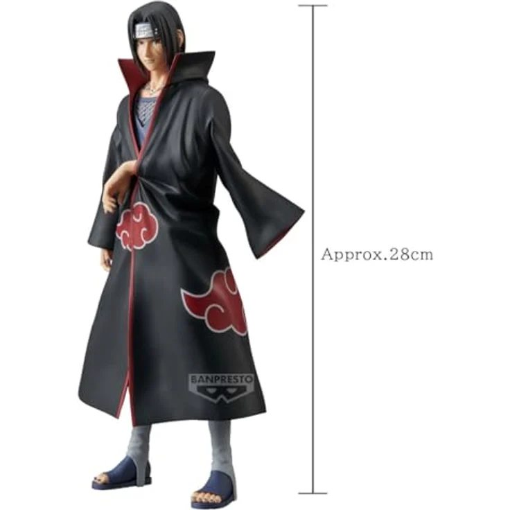 Banpresto Itachi Uchiha Naruto Shippuden Actionfigur, Grandista 28 cm, Mehrfarbig, PVC Figur, Sammelfigur – Bild 2