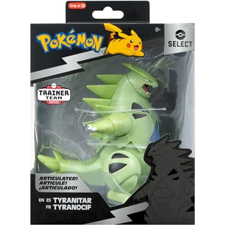 Jazwares Sammelfigur Pokémon - Select Figur - Despotar (Tyranitar) 15 cm, authentisch detailliert und super gelenkig – Bild 2