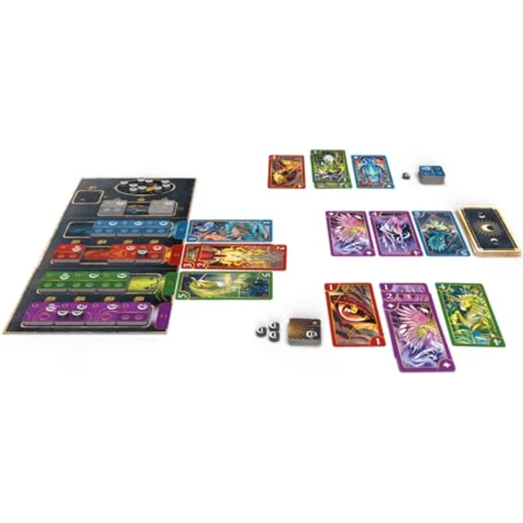 Repos Production Mythicals, Familienspiel für 2 Spieler, ab 8 Jahren, strategisches Duell mit Fabelwesen, Spielzeit 15 Minuten, Deutsch – Bild 5