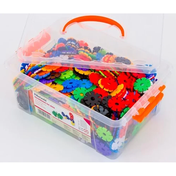 Betzold Steckblümchen 1000-tlg. - Bunte Steckblumen-Bausteine für kreativen Spielspaß und Feinmotorikförderung – Bild 2