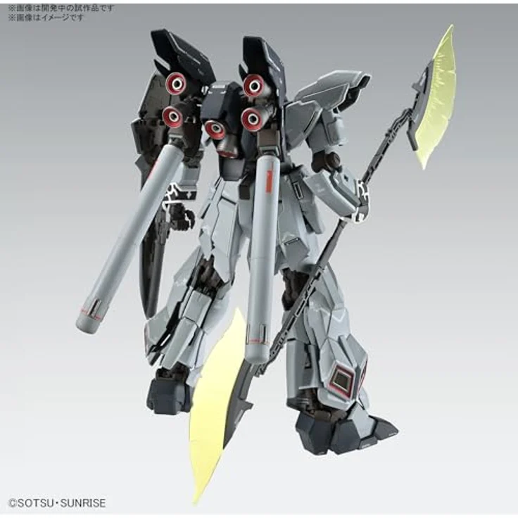Bandai MG 1/100 SINANJU STEIN[NARRATIVE Ver.] Ver.Ka, Modellbau-Kit mit vielen Gelenkpunkten, in hochwertiger Ausführung – Bild 2