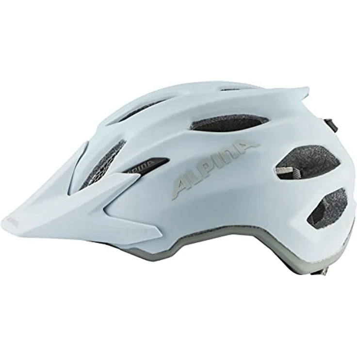 Alpina Junior Carapax Dove Blue - Grey Matt, Größe 51 - 56 cm - Fahrradhelm, Farbe Blau – Bild 4