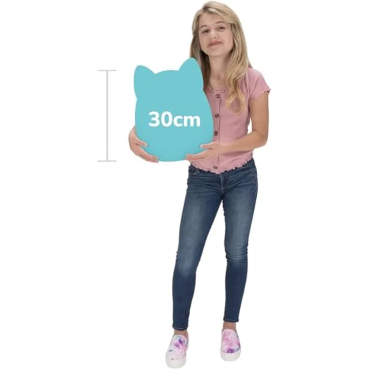 Squishmallows Yollie der Yeti 30 cm, offizielles Jazwares Plüsch, Superweiches Kuscheltier – Bild 5