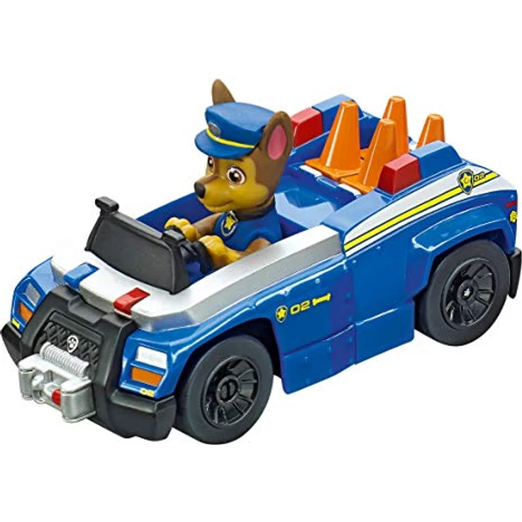 Carrera First PAW Patrol, Race 'N' Rescue Rennbahn, 3,5 Meter mit Licht-, Sound- & Musikeffekten, interaktive Funktionen – Bild 2