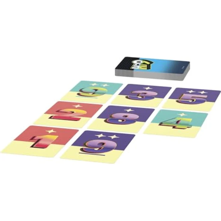 Hasbro Gaming Hi9 Kartenspiel - strategisches Familienspiel für 2-6 Spieler, ab 8 Jahren, Spielzeit 15 Min. – Bild 2
