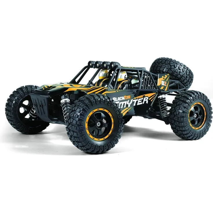 Blackzon Smyter DB 1/12, 4WD elektrischer Desert Buggy mit 27 km/h, einstellbaren Gewindefahrwerken und USB-Ladegerät
