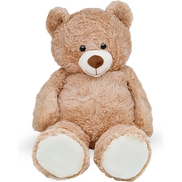 Jollity XXL Kuscheltier Teddybär, flauschiger Plüschbär, 100 cm groß, ideal für Kinder jedem Alters