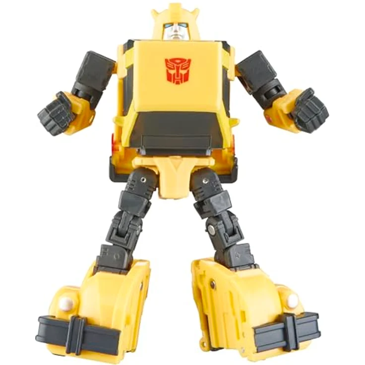 Transformers Studio Series Deluxe 86-29 Bumblebee Action-Figur, 11,5 cm, verwandelt in Miniauto, inkl. Blaster und abnehmbarer Kulisse – Bild 4
