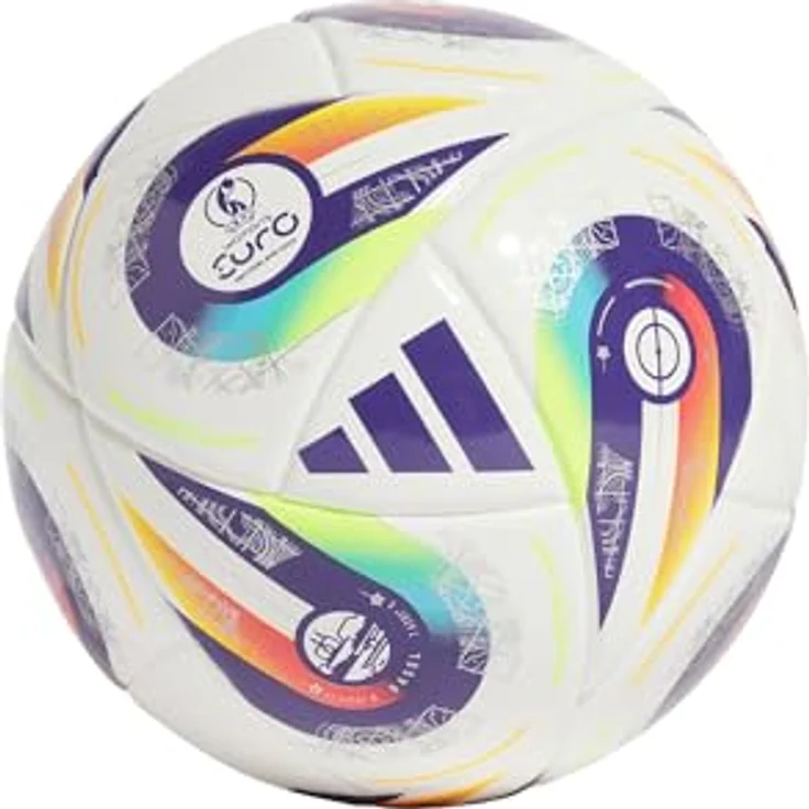 adidas Sportswear Konektis Miniball, Fußball EURO25, Schaumstoffkern, CBLACK/FTWWHT/SOLRED – Bild 1