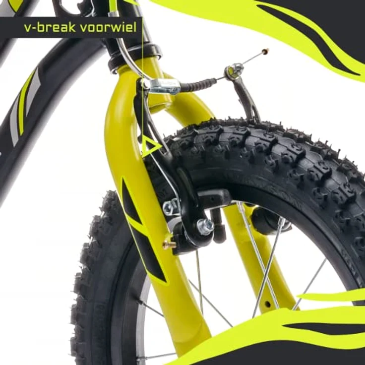 sun baby Jungenfahrrad 16 Zoll Tiger Bike Grün mit Stützrädern und Schubstange, für Kinder 2-6 Jahre, BMX Fahrrad Kinder – Bild 3