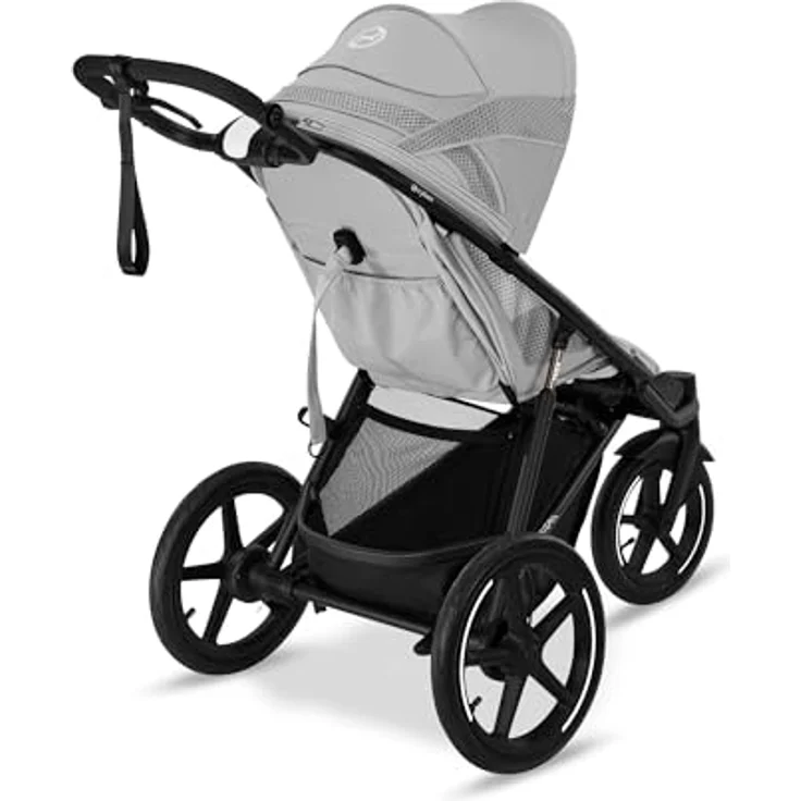Cybex Avi Spin, Kinderwagen für City-All-Terrain und Jogging, schwenkbares Vorderrad, luftbereift, vollständig flach liegend, von Geburt an nutzbar – Bild 6
