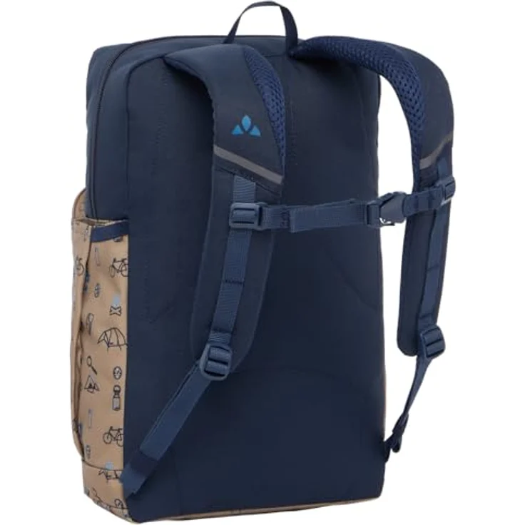Vaude Minnie 10, Kinderrucksack aus 100% Polyester, 34 cm, braun, 23 x 16 cm – Bild 2