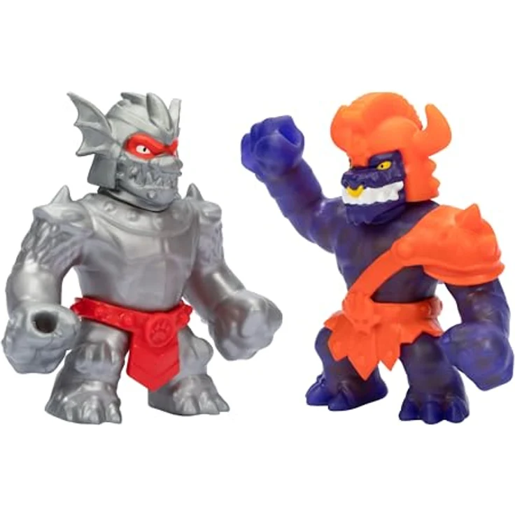 Moose Heroes of Goo Jit Zu Stretch Striker Versus-Pack, dehnbare Actionfiguren Ritter Blazagon und Corruptagon, 2 exklusive Charaktere – Bild 8