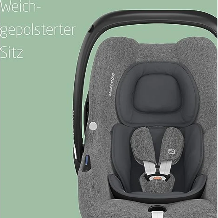 Dorel CabrioFix i-Size Select, Babyschale in Grau, ECE R129/i-Size Norm, 3,2 kg, Isofix-kompatibel – Bild 6