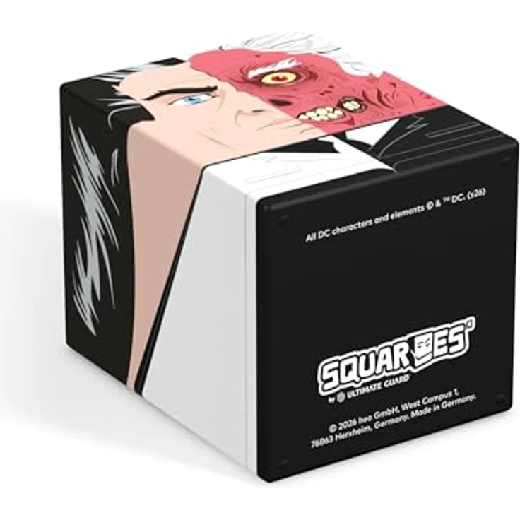 DC Comics Squaroes Squaroe Batman: Gotham City GC011 – Two-Face, Sammelbox für bis zu 100 Karten, Deutschland – Bild 6