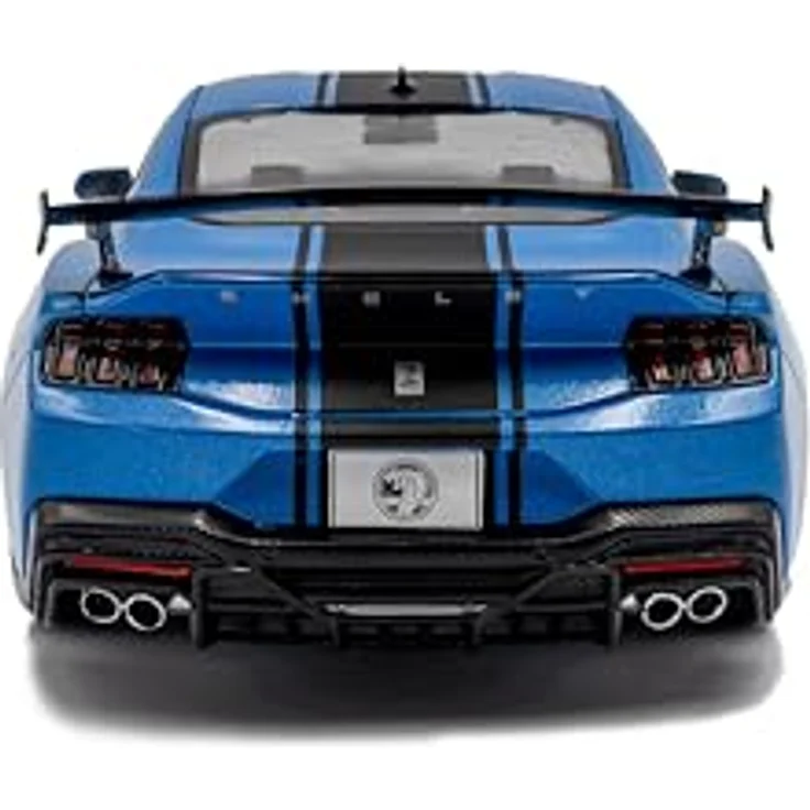 Solido 1:18 Shelby Mustang Super Snake, detailgetreues Spielzeugauto in Blau mit robustem Design – Bild 5