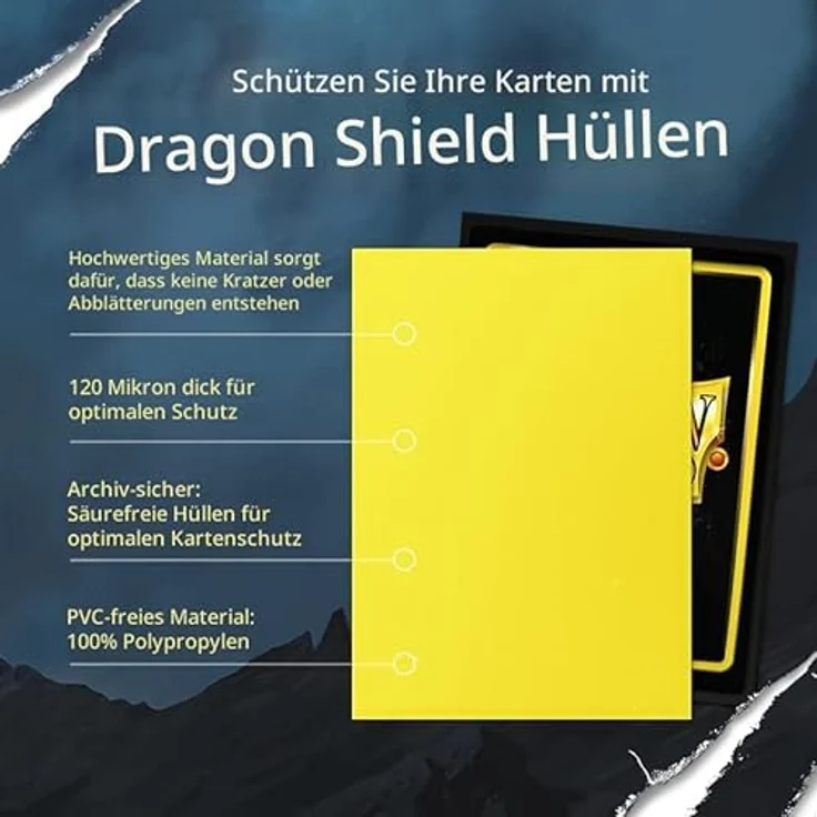 Arcane Tinmen ApS ART15061 Dragon Shield: Matte – Dual Justice (100) – Bild 8