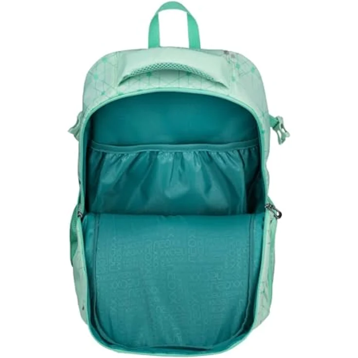 neoxx Active Pro Schulrucksack mit Laptopfach und ergonomischem Tragesystem, mint – Bild 5