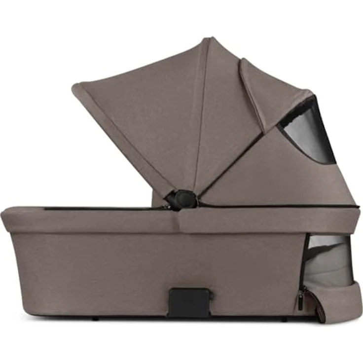 ABC Design Tragewanne für Neugeborene - passend für Samba, Salsa Run und Zoom - mit CozyCloud Matratze und Quick-Fold Faltmechanismus - Pure - Nature – Bild 2