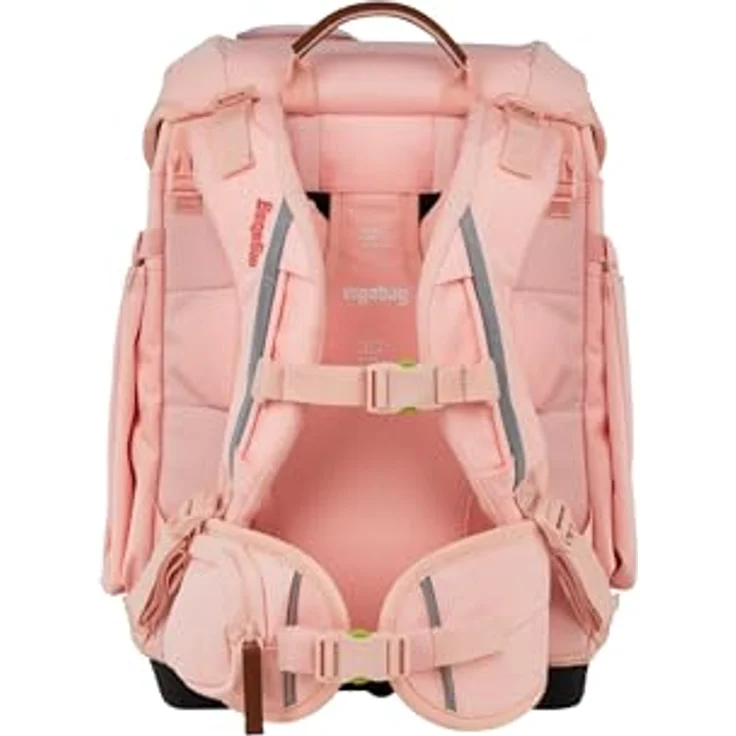 ergobag cubo Set, ergonomischer Schulranzen 5-teilig für 1. Klasse, höhenverstellbar, standfest und individuell gestaltbar, aus 27,7 recycelten PET-Flaschen – Bild 4