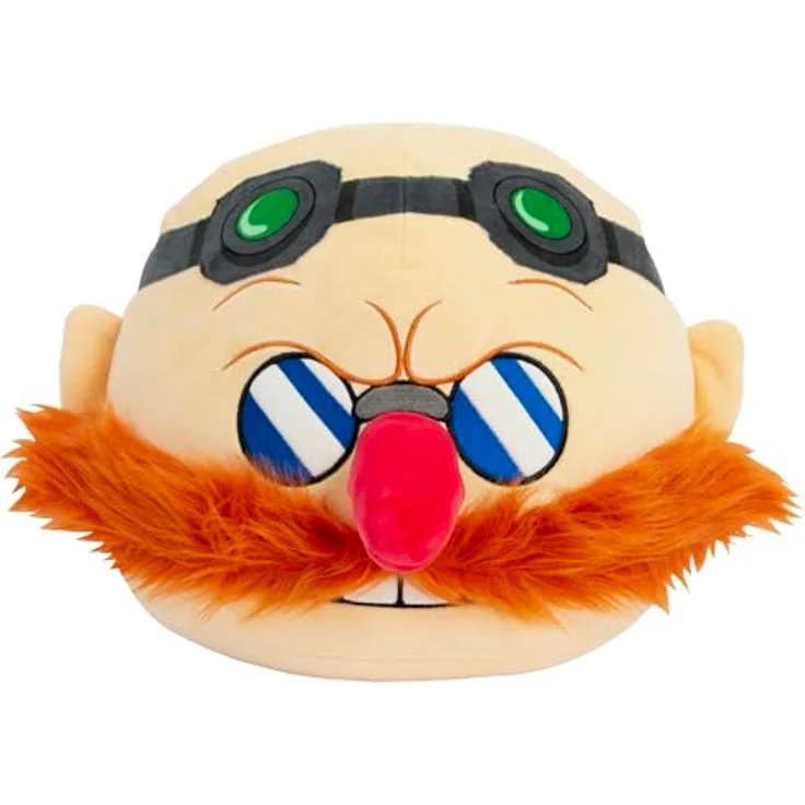 Club Mocchi Mocchi Dr. Eggman Mega Plüschfigur, 38 cm, superkuscheliges Kuscheltier für Sonic The Hedgehog™ Fans – Bild 1
