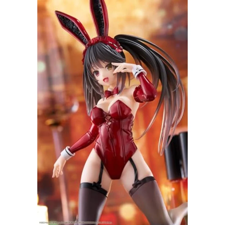 Taito Prize Bunny Kurumi Tokisaki Figur, PVC Statue 13 cm aus "Date A Live V" – Bild 4