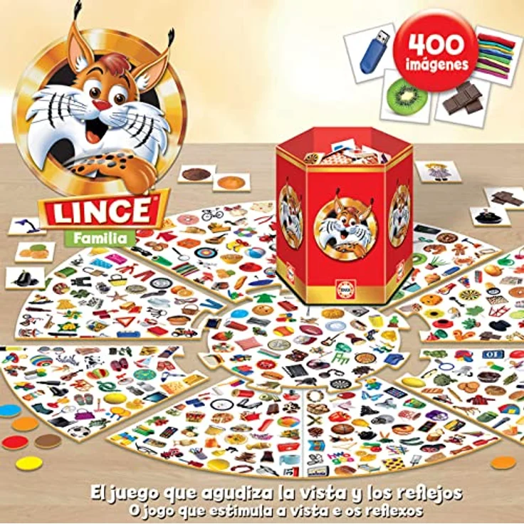 Educa Lince Tischspiel, Lernspiel mit 421 Teilen – Bild 2