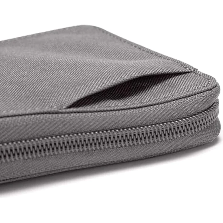 Pacsafe RFIDsafe Zip Around Wallet, Geldbörse mit RFID-Blocker Schutz, steinfarben (taupe) – Bild 7