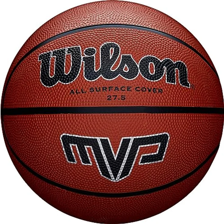Wilson MVP 275 Basketball ,Braun, Gr 7