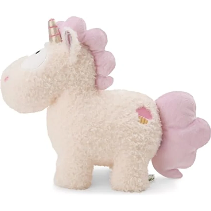 NICI Kuscheltier Einhorn Creamy Pink, weiches Plüschtier mit funkelndem Stirnhorn und Cupcake-Motiv, 45 cm, weiß, ideales Geschenk für Kinder und Erwachsene - 61911 – Bild 5