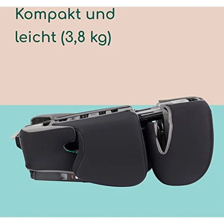 Bebeconfort Road Fix i-Size Sitzerhöhung, ISOFIX-Kindersitz, i-Size-Kindersitz, ab 3,5 Jahre bis zu 12 Jahren, 15-36 kg, 100-150 cm, Grey Mist – Bild 6