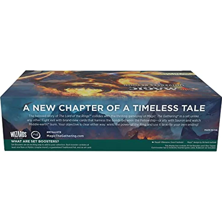 Wizards of the Coast Magic: The Gathering Set Booster Display „Der Herr der Ringe: Geschichten aus Mittelerde“, 30 Booster-Packs, Englisch, durchsichtige Box – Bild 7
