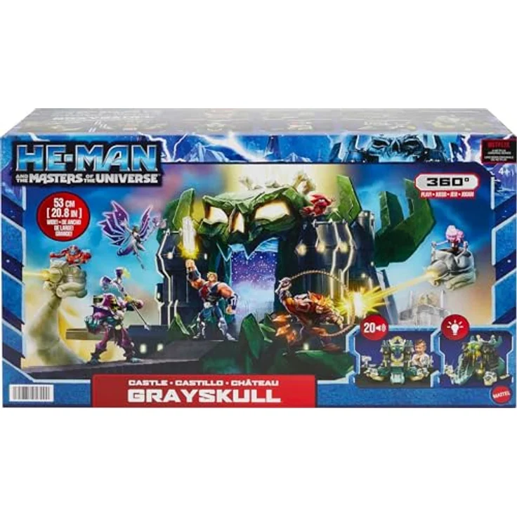 Mattel Masters of the Universe Origins Animated Castle Grayskul - HGW39 - Preisvergleich – Bild 3