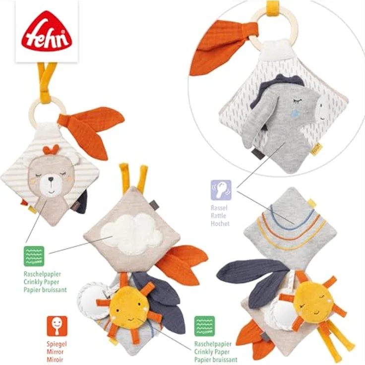 Stoffbuch Esel & Teddy NATUR – Bild 5