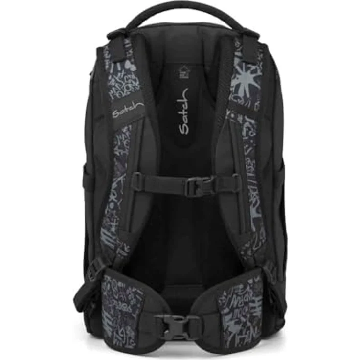 Satch Pack Schulrucksack Set 2tlg. inkl. Schlamperbox, 30 Liter Volumen, Street Ink – Bild 5