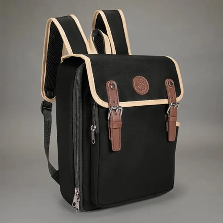 ENHANCE Designer Edition Kompakter MTG-Rucksack, anpassbarer Innenraum für Magic: The Gathering, Lorcana & mehr, Schwarz – Bild 3