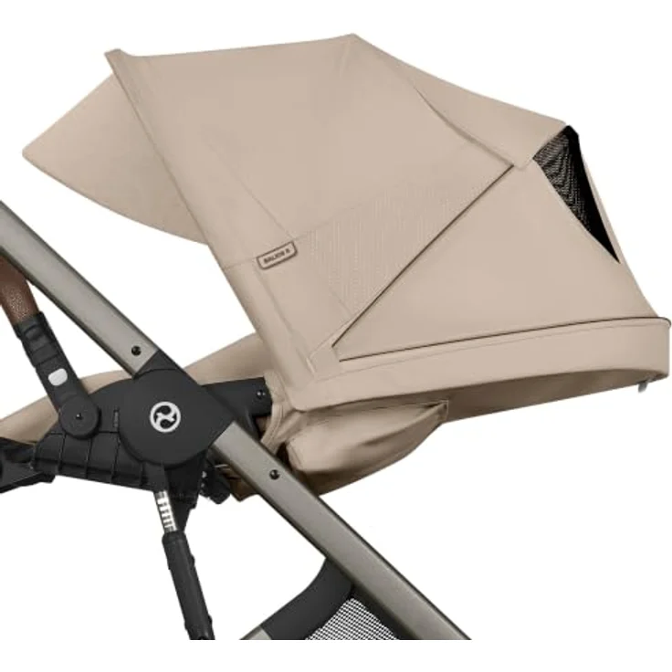 Cybex Balios S Lux Kinderwagen, flexibler Buggy mit Sitzeinheit, XXL-Sonnenverdeck und großem Einkaufskorb, ab Geburt bis 4 Jahre (22 kg) – Bild 4