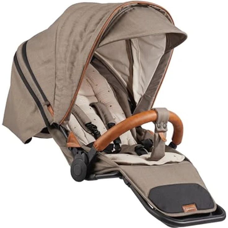 Gesslein FX4 Swing 2in1 Kombikinderwagen-Set mit Babywanne Panorama Lyx, Leichtgewicht, ergonomische Liegeposition, inkl. Zubehörpaket – Bild 7