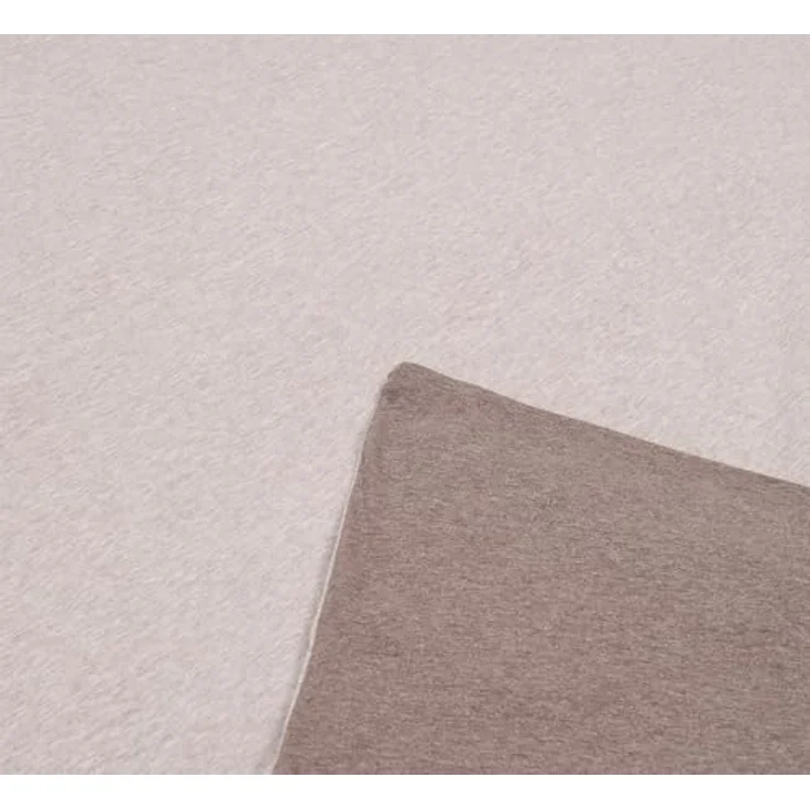 Sansibar Bettwäsche-Set Jersey Melange 135x200 cm, 2-teilig mit Kissenbezug 80x80 cm, 100% Baumwolle, temperaturausgleichend, mit Reißverschluss, hautfreundlich und pflegeleicht – Bild 5