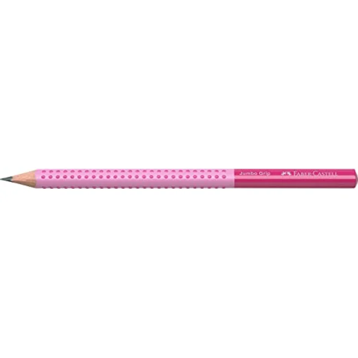 Faber-Castell Jumbo Bleistift Grip Two Tone, ergonomische Dreiecksform mit Soft Grip Zone – Bild 5
