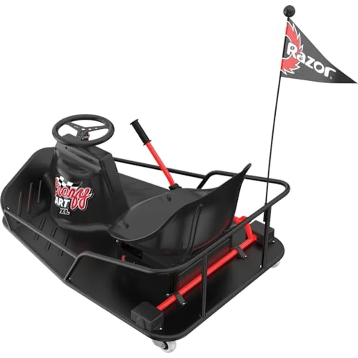 Razor CRAZY CART XL Pro 25173808, Kinderelektroauto mit verbesserter Steuerung und hoher Stabilität – Bild 8
