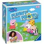 Ravensburger 20982 - Peppa Pig Funny Photo Game, Aktionsspiel mit den beliebten Figuren aus der Peppa Wutz Fernsehserie, mit handlicher Spielzeug Kamera, für 2 bis 4 Kinder ab 3 Jahren