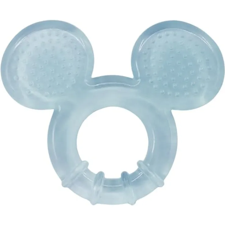 Disney Mickey Mouse Beißring, wassergefüllter Kühlring für Zahnungsphase, mehrfarbig, 3 × 18,8 × 15 cm
