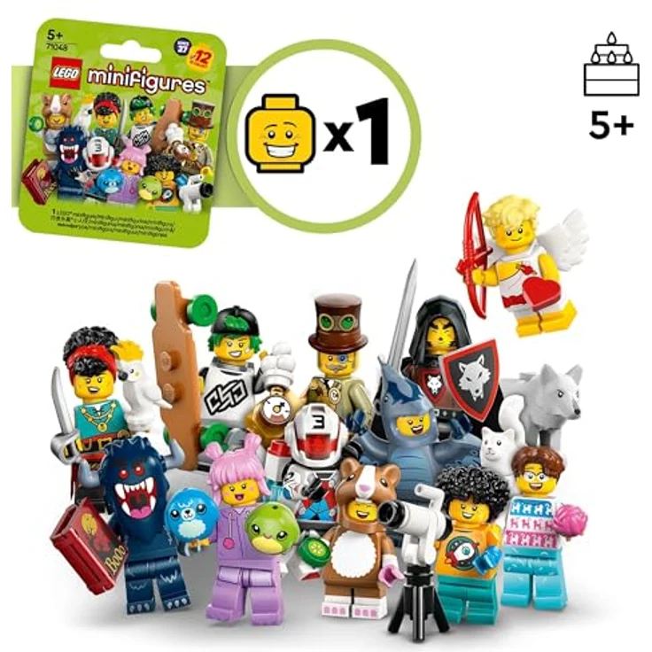 LEGO Minifigures 71048, Serie 27 Bausatz mit 12 Sammelfiguren und Zubehör, Mehrfarbig – Bild 2