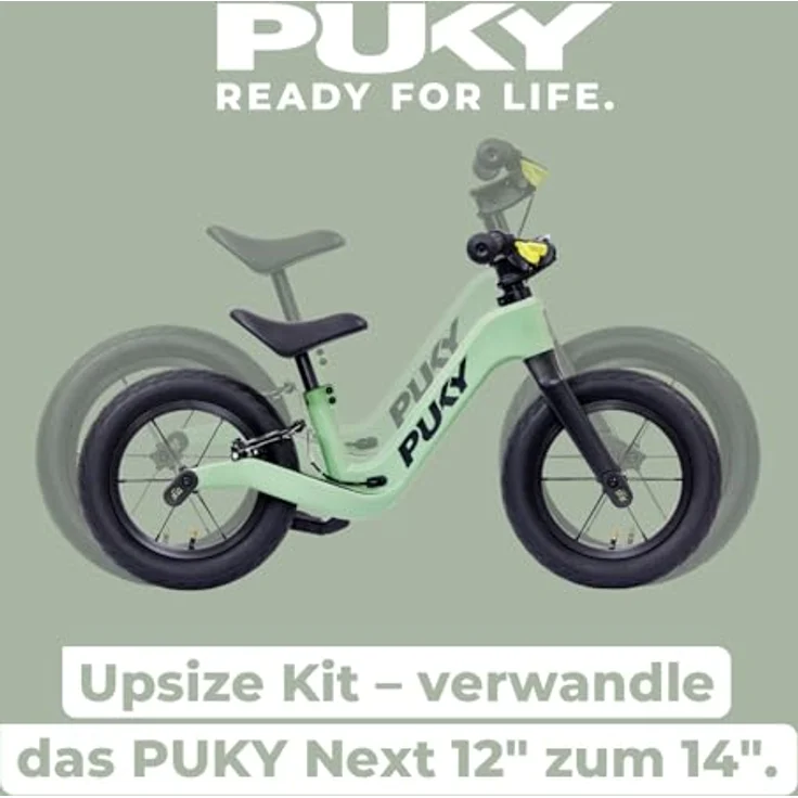 Magni PUKY NEXT Räder Upgrade Set, Umbaukit von 12" auf 14" Laufradgröße mit FlipChip-System – Bild 2