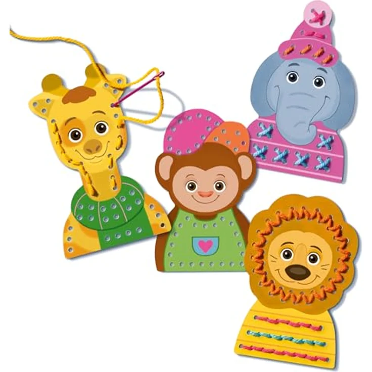 Ravensburger BeCreative Mini, Kreativset Erstes Sticken ohne Nadel für Kinder ab 4 Jahren, Made in Europe – Bild 8